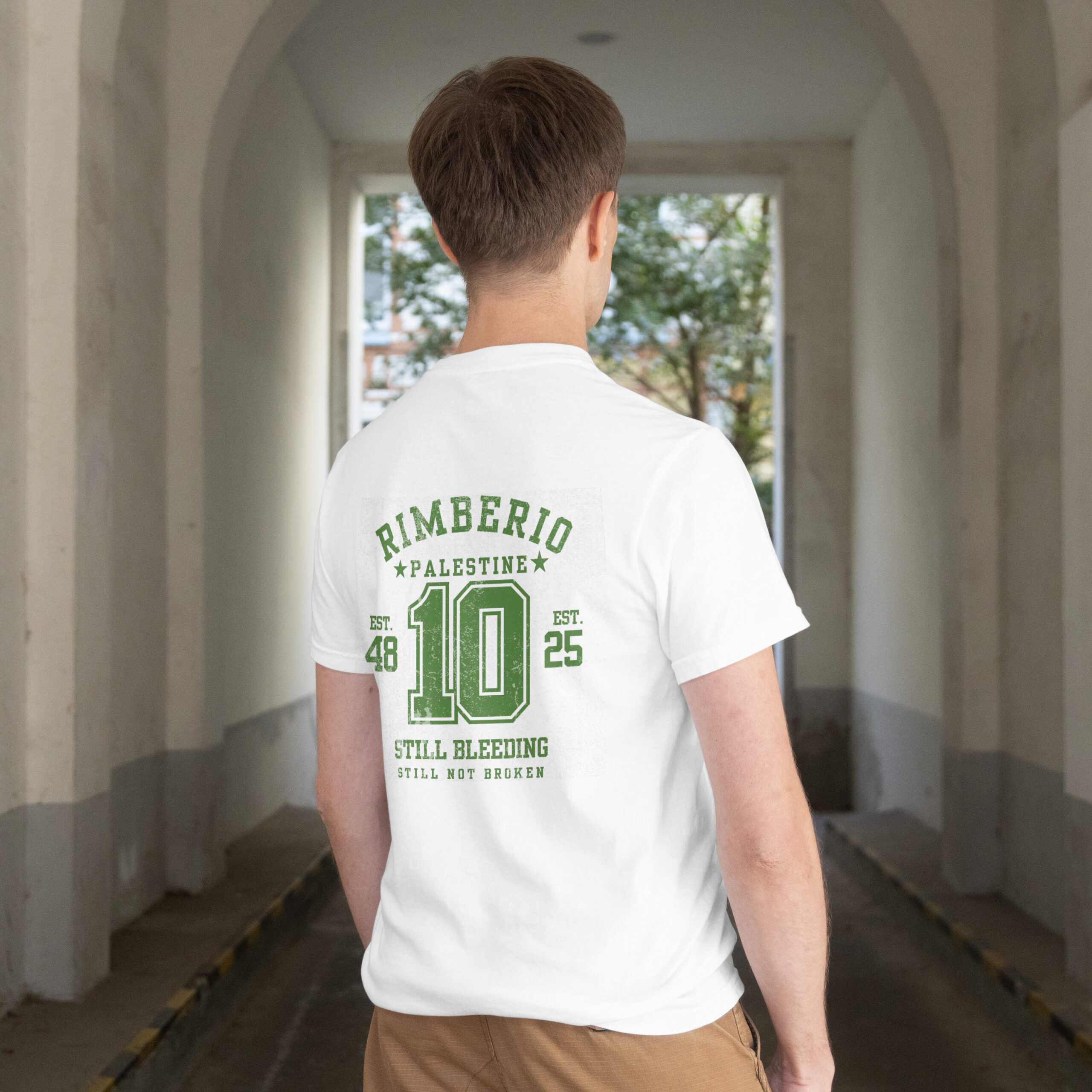 Palestine Resilience T-Shirt | Est. 48 "Still Not Broken" Tee - Image 4