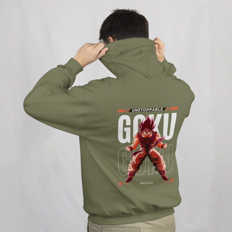 Unstoppable Goku Hoodie | Super Saiyan Style