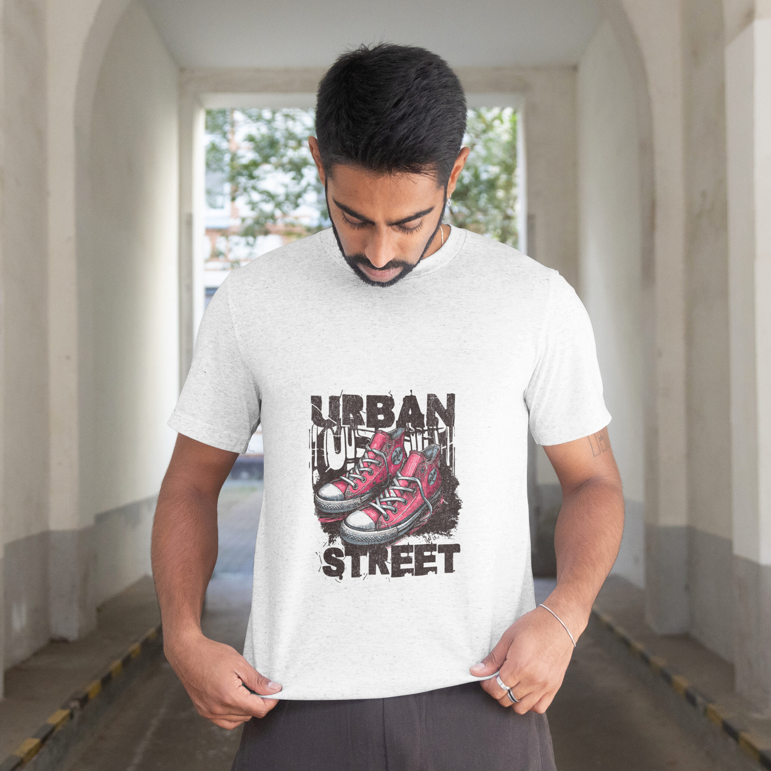 Urban Street Sneaker Graphic Tee