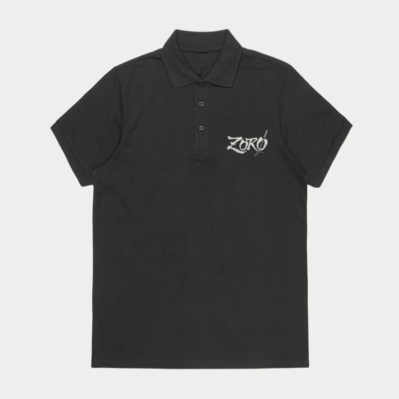 Zoro "Swordsman's Signature" Polo T-Shirt | One Piece Inspired